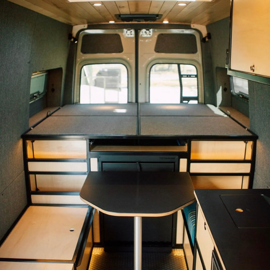 space saving shower for vans