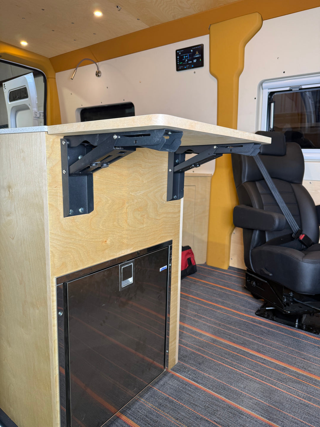 MOAB Heavy Duty Folding Bracket for Countertops & Bench Seats