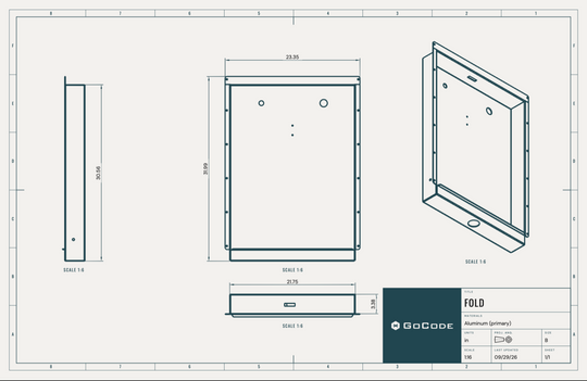 GoCode FOLD Shower