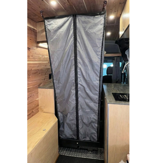 low profile vna shower deployed